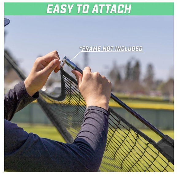 GOSPORTS REPLACEMENT 7 FT X 7 FT BASEBALL / SOFTBALL NET - Picture 5 of 6